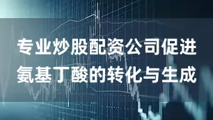 专业炒股配资公司促进氨基丁酸的转化与生成