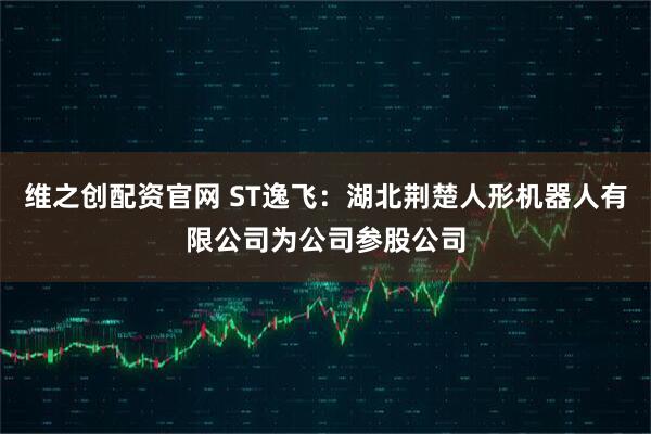 维之创配资官网 ST逸飞：湖北荆楚人形机器人有限公司为公司参股公司